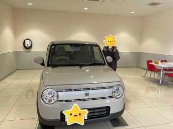 ラパンご納車させていただきました！！！